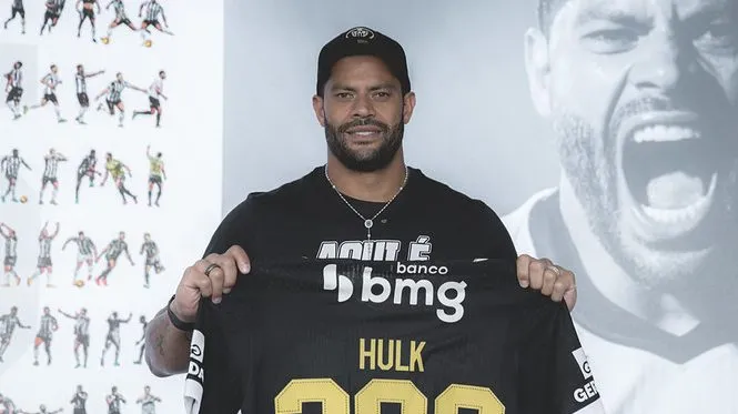 Hulk no Galo. Fotos: Pedro Souza / Atlético