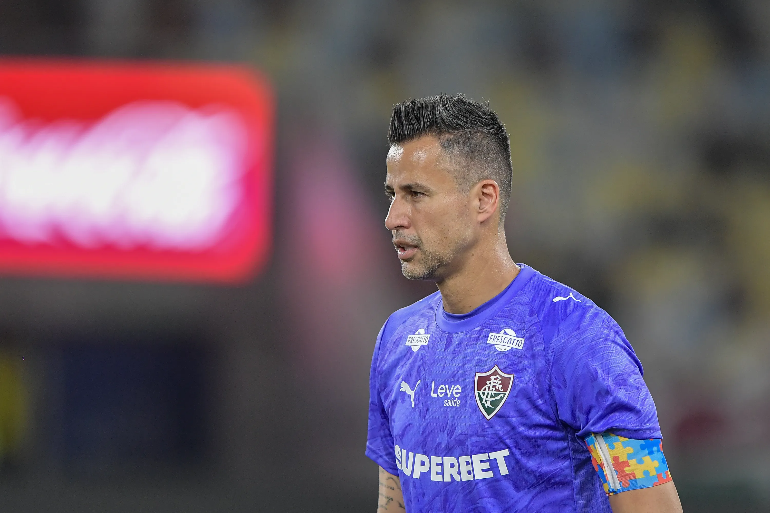 RJ – RIO DE JANEIRO – 26/04/2026 – BRASILEIRO A 2026, FLUMINENSE X CHAPECOENSE – Fabio goleiro do Fluminense durante partida contra o Chapecoense no estadio Maracana pelo campeonato Brasileiro A 2026. Foto: Thiago Ribeiro/AGIF