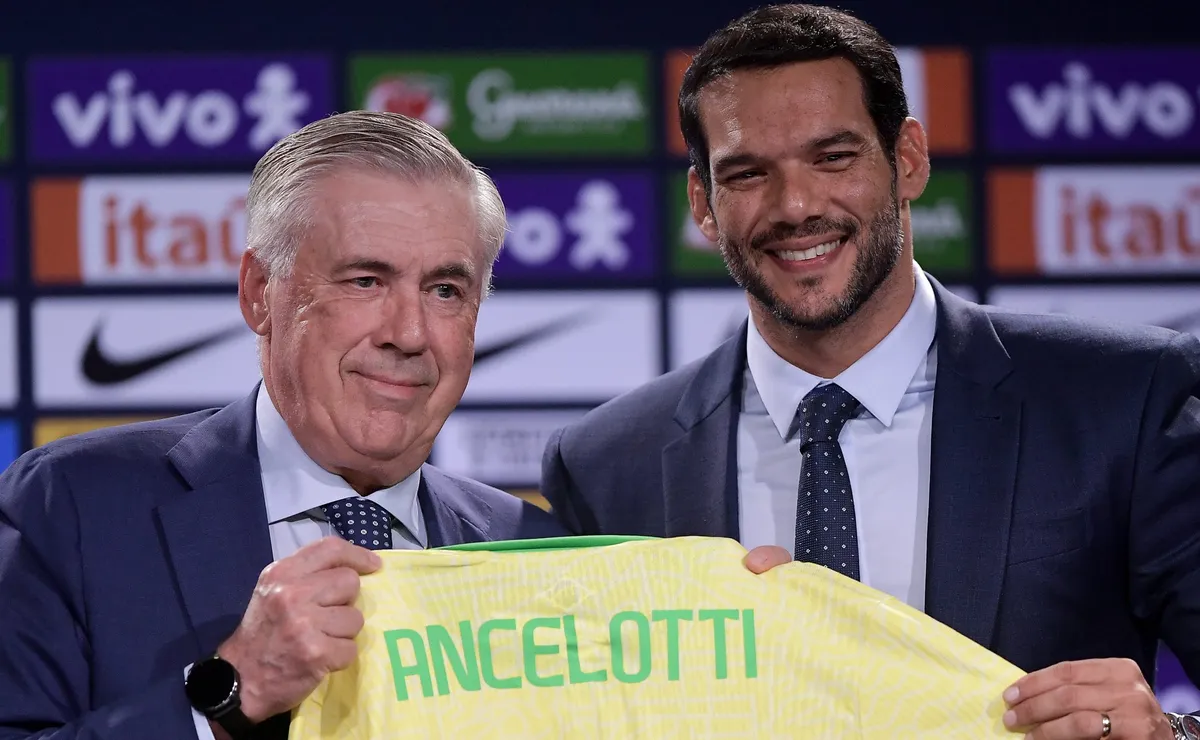 Ancelotti quer renovar e negociações estão avançadas, diz Samir Xaud