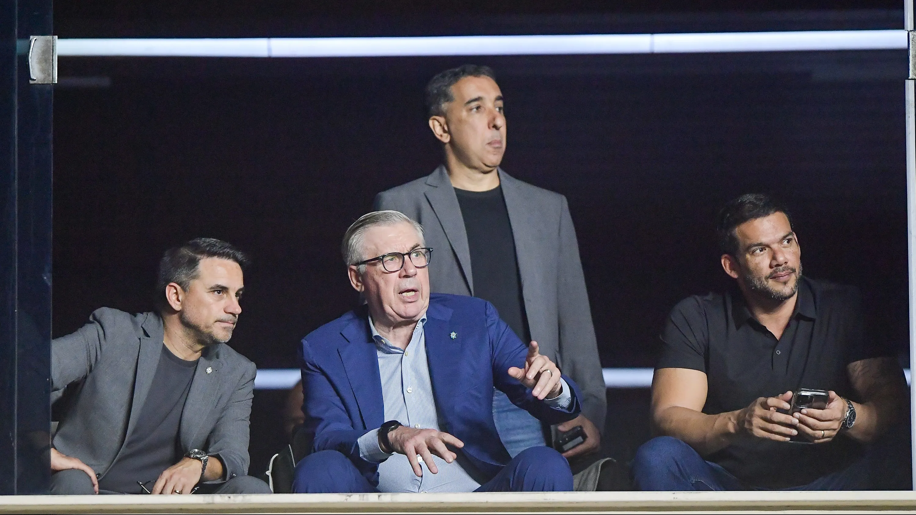 Carlo Ancelotti vai assistir ao jogo no Maracanã - Foto: Thiago Ribeiro/AGIF.