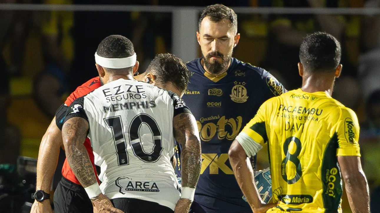 Memphis  desperdiçou uma penalidade no último jogo em Mirassol. Foto: Joisel Amaral/AGIF