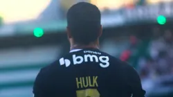 Hulk jogador do Atletico-MG durante partida contra o Coritiba no estadio Couto Pereira pelo campeonato Brasileiro A 2026. Foto: Gabriel Machado/AGIF