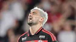 Arrascaeta, meia uruguaio do Flamengo - Foto: Thiago Ribeiro/AGIF