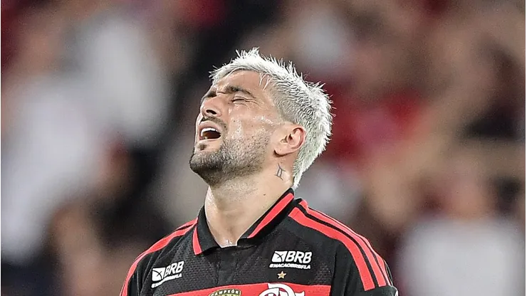 Arrascaeta, meia uruguaio do Flamengo - Foto: Thiago Ribeiro/AGIF