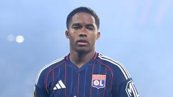Endrick em ação pelo Lyon.