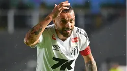 Guilherme em ação em tempos de Santos FC.