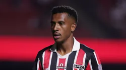 Marcos Antonio jogador do Sao Paulo durante partida contra o OHiggins no estadio Morumbi pelo campeonato Copa Sul-Americana 2026. Foto: Ettore Chiereguini/AGIF