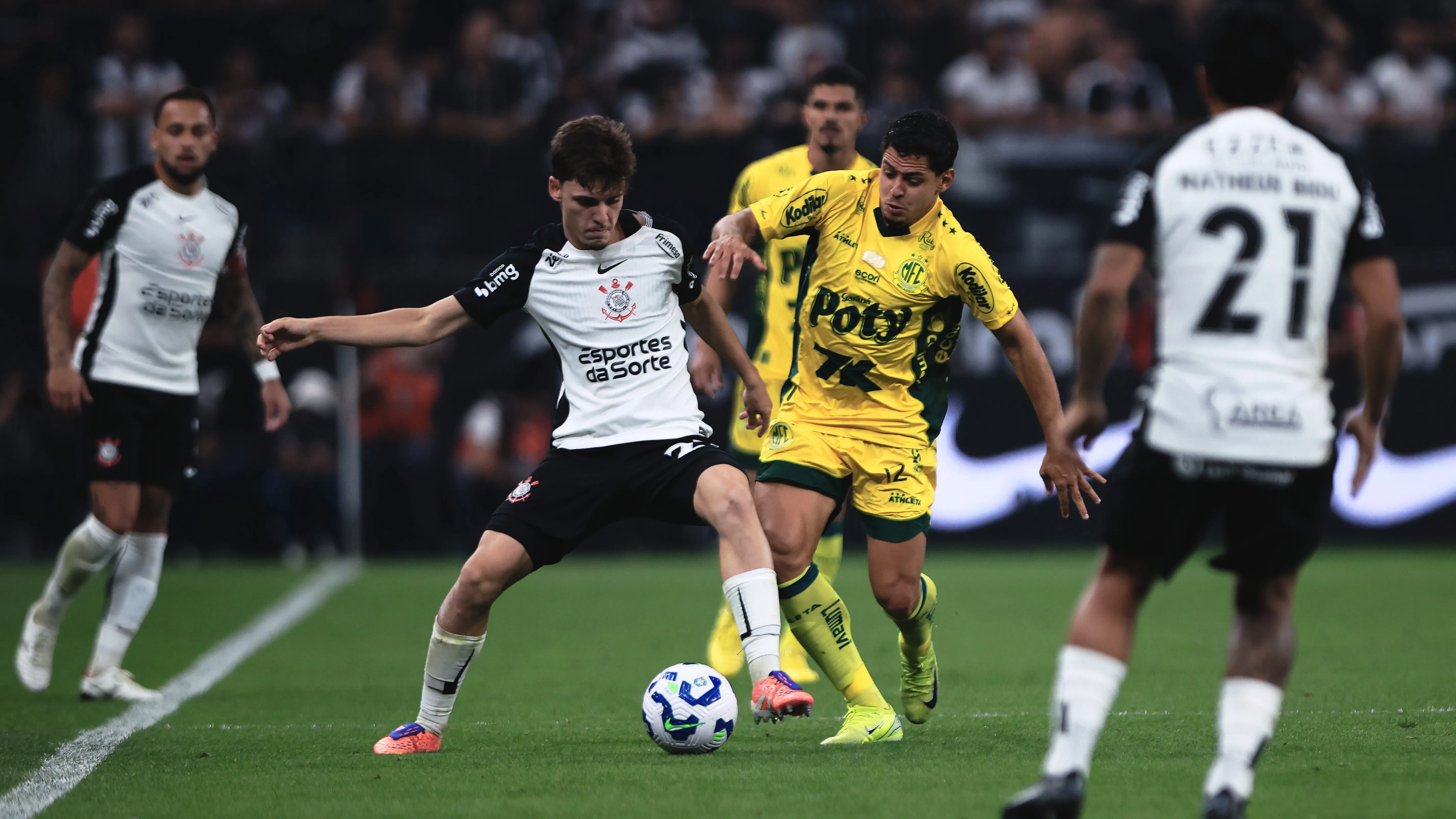 Mirassol x Corinthians. Foto: Ettore Chiereguini/AGIF