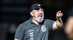 Guanaes durante a vitória por 2 a 0 sobre o Always Ready (BOL)