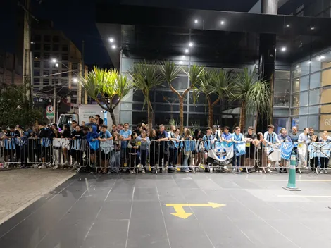 Torcida do Grêmio mantém apoio