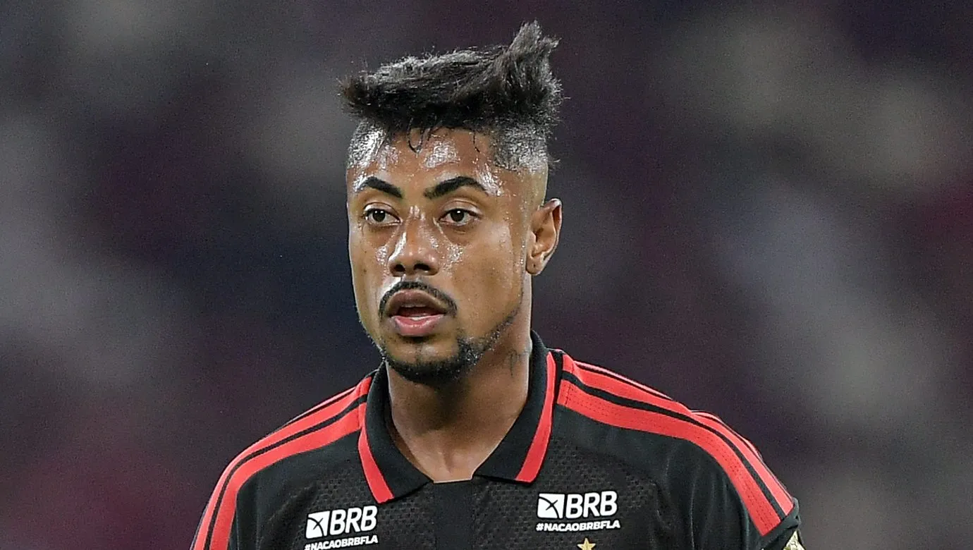 Bruno Henrique jogador do Flamengo durante partida contra o Independiente Medellin no estadio Maracana pelo campeonato Copa Libertadores 2026. Foto: Thiago Ribeiro/AGIF