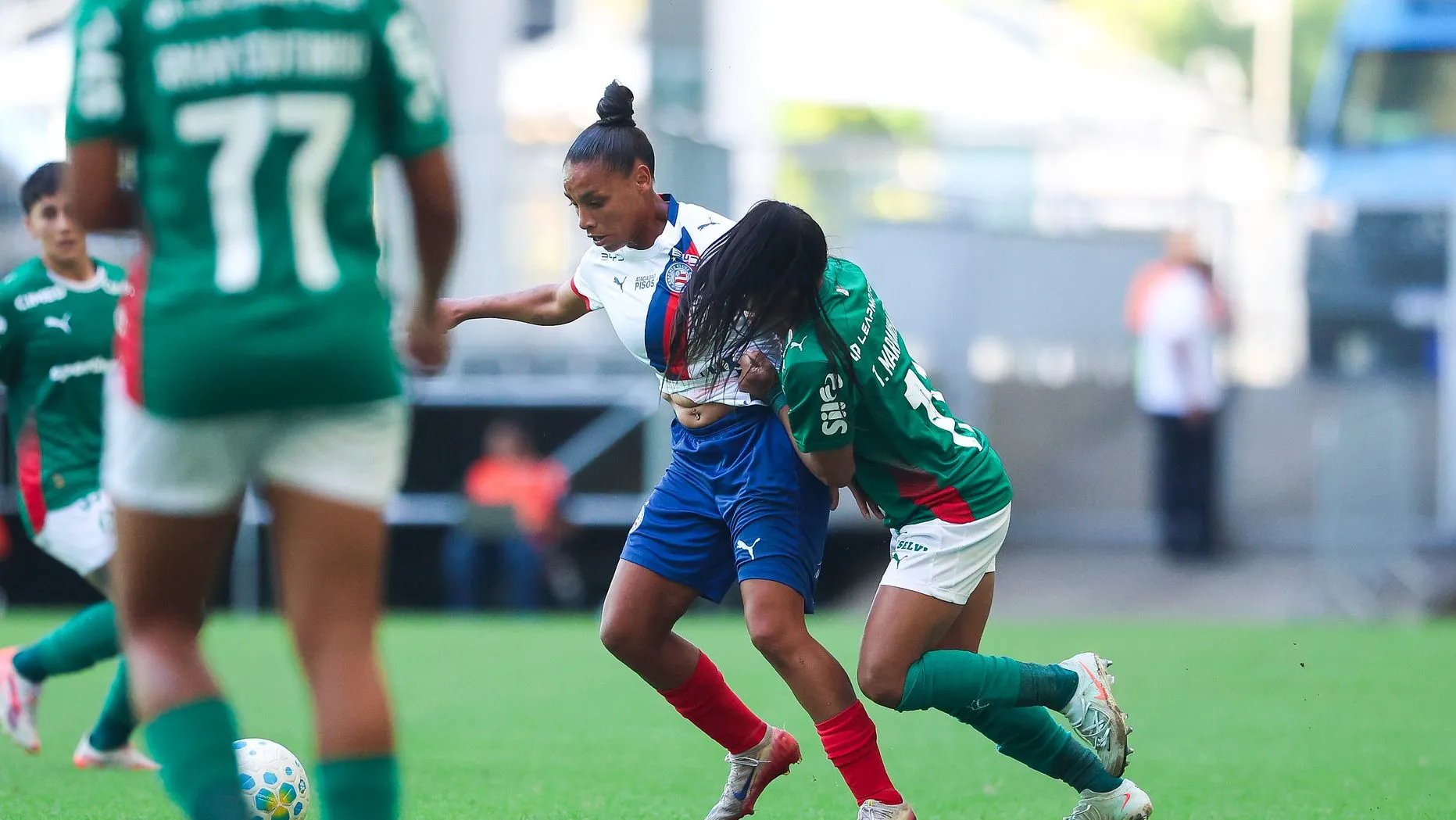 Bahia e Palmeiras em duelo na Arena Fonte Nova pelo Brasileiro Feminino