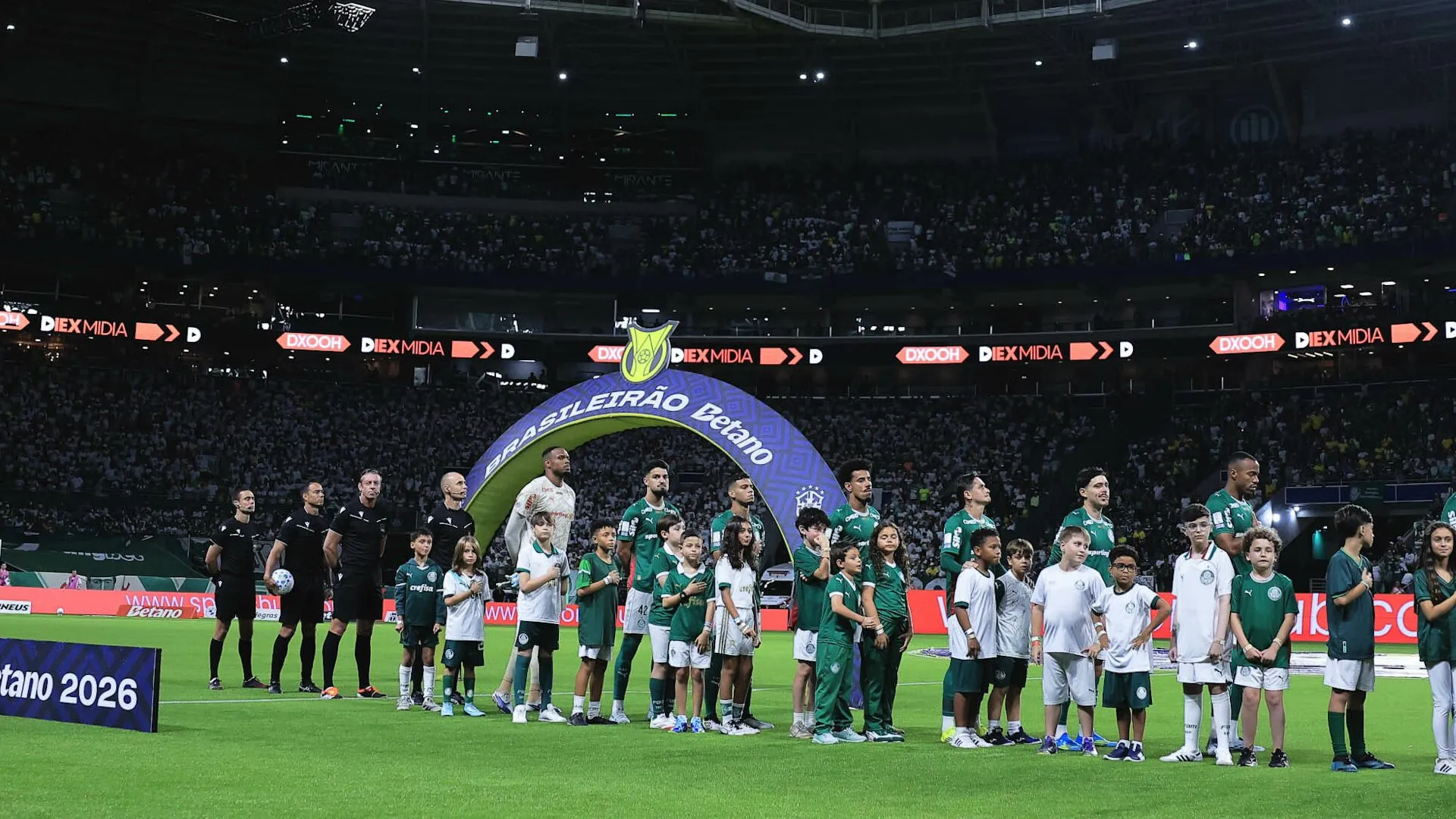 Jogadores do Palmeiras