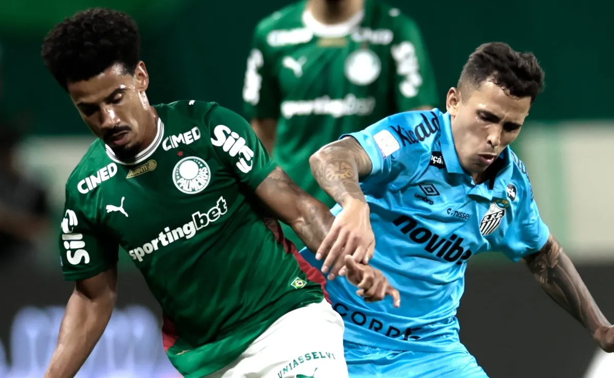 Confira as notas dos jogadores de Palmeiras e Santos no clássico no Allianz Parque pelo Brasileirão