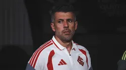 aulo Pezzolano técnico do Internacional durante partida contra o Corinthians. Foto: Ettore Chiereguini/AGIF