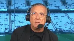 Galvão durante transmissão na Neo Química Arena