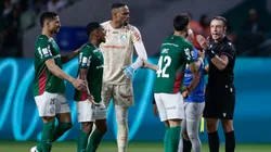 Súmula revela atrasos do Santos e invasão em Palmeiras x Santos - Foto Marcello ZambranaAGIF