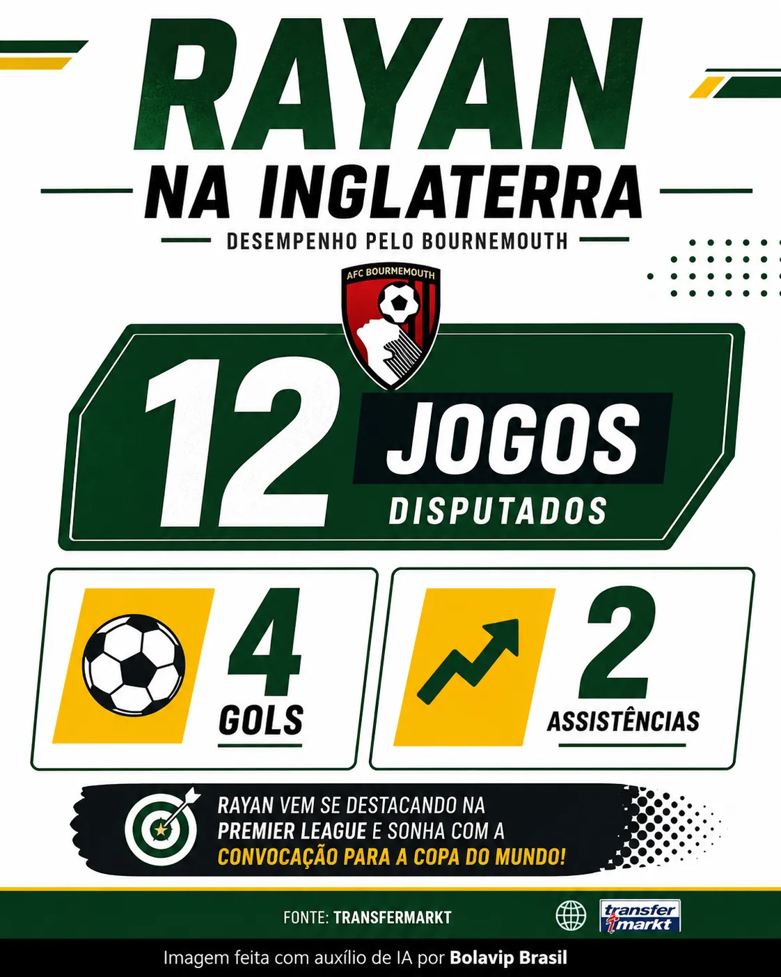 Infográfico Rayan Copa do Mundo