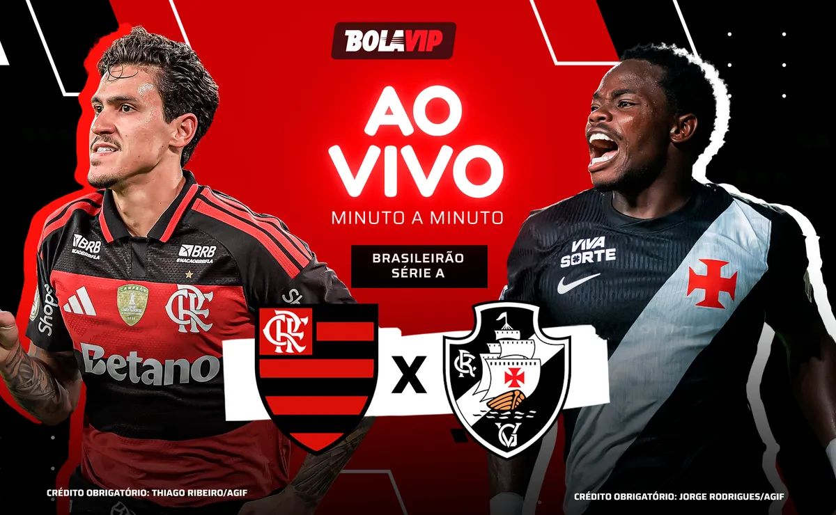 Flamengo x Vasco AO VIVO – Onde assistir o jogo em tempo real pelo Brasileirão 2026