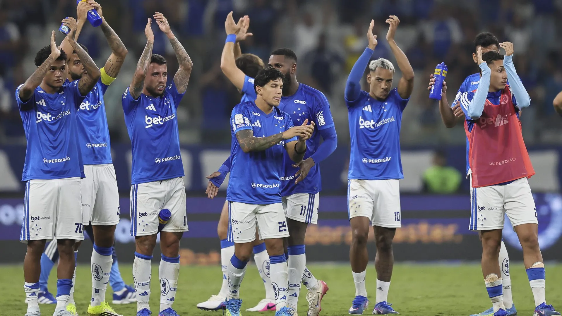 Jogadores do Cruzeiro