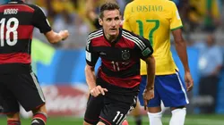 Klose é o maior artilheiro da história dos Mundiais (Photo by Laurence Griffiths)