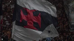 Torcida do Vasco durante partida contra Fluminense no estádio Maracanã. Foto: Thiago Ribeiro/AGIF