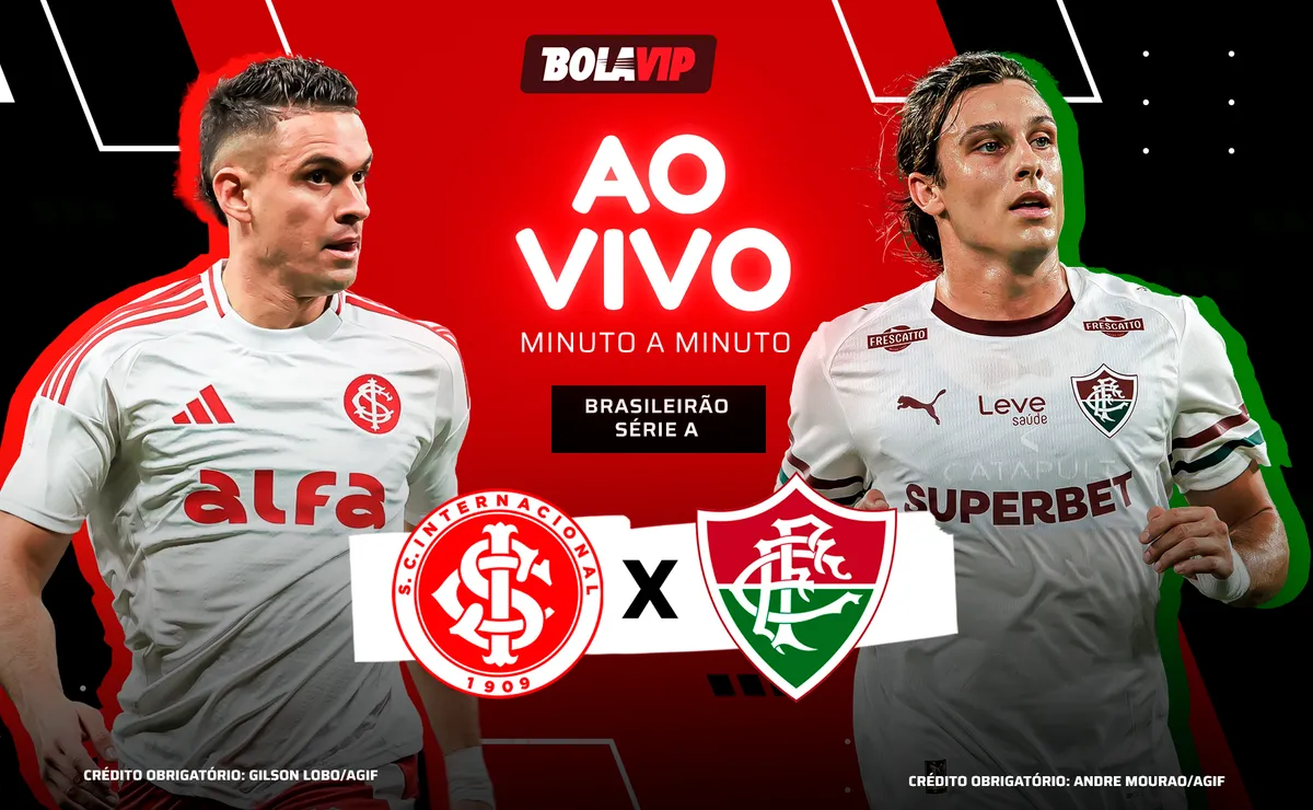Inter x Fluminense AO VIVO e GRÁTIS – Onde assistir jogo em tempo real pelo Brasileirão