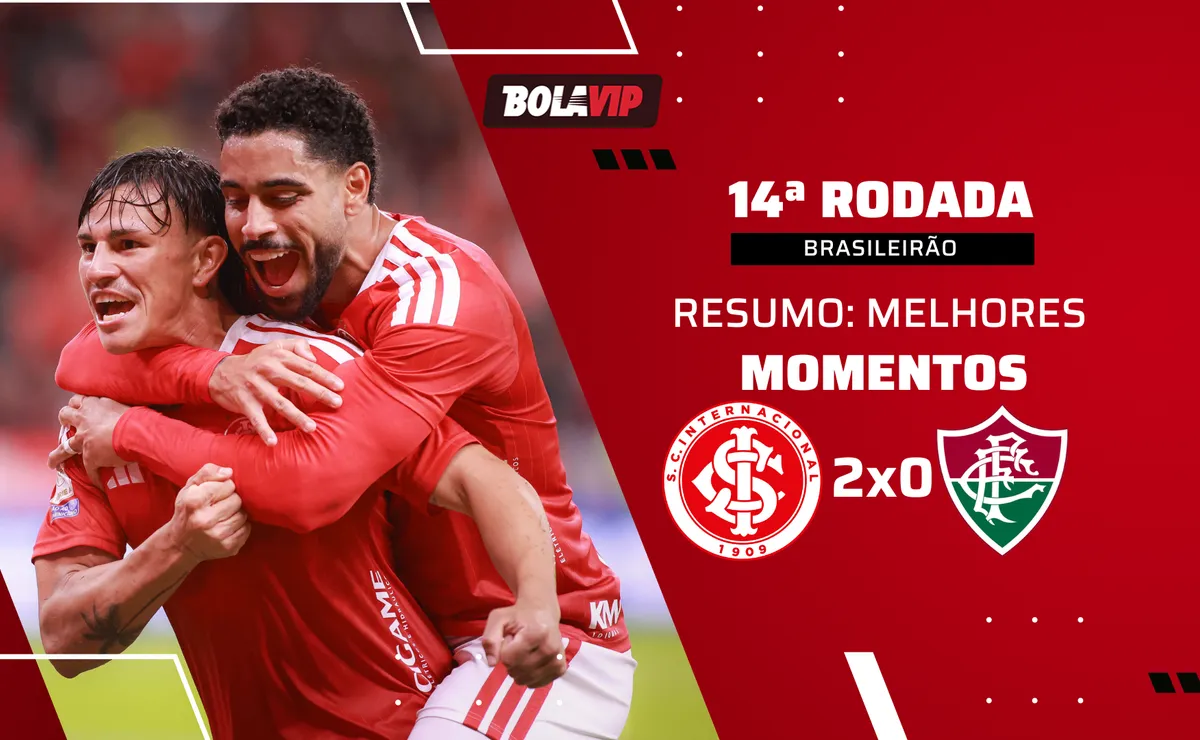 Inter 2 x 0 Fluminense: resumo completo da vitória do Colorado pelo Brasileirão
