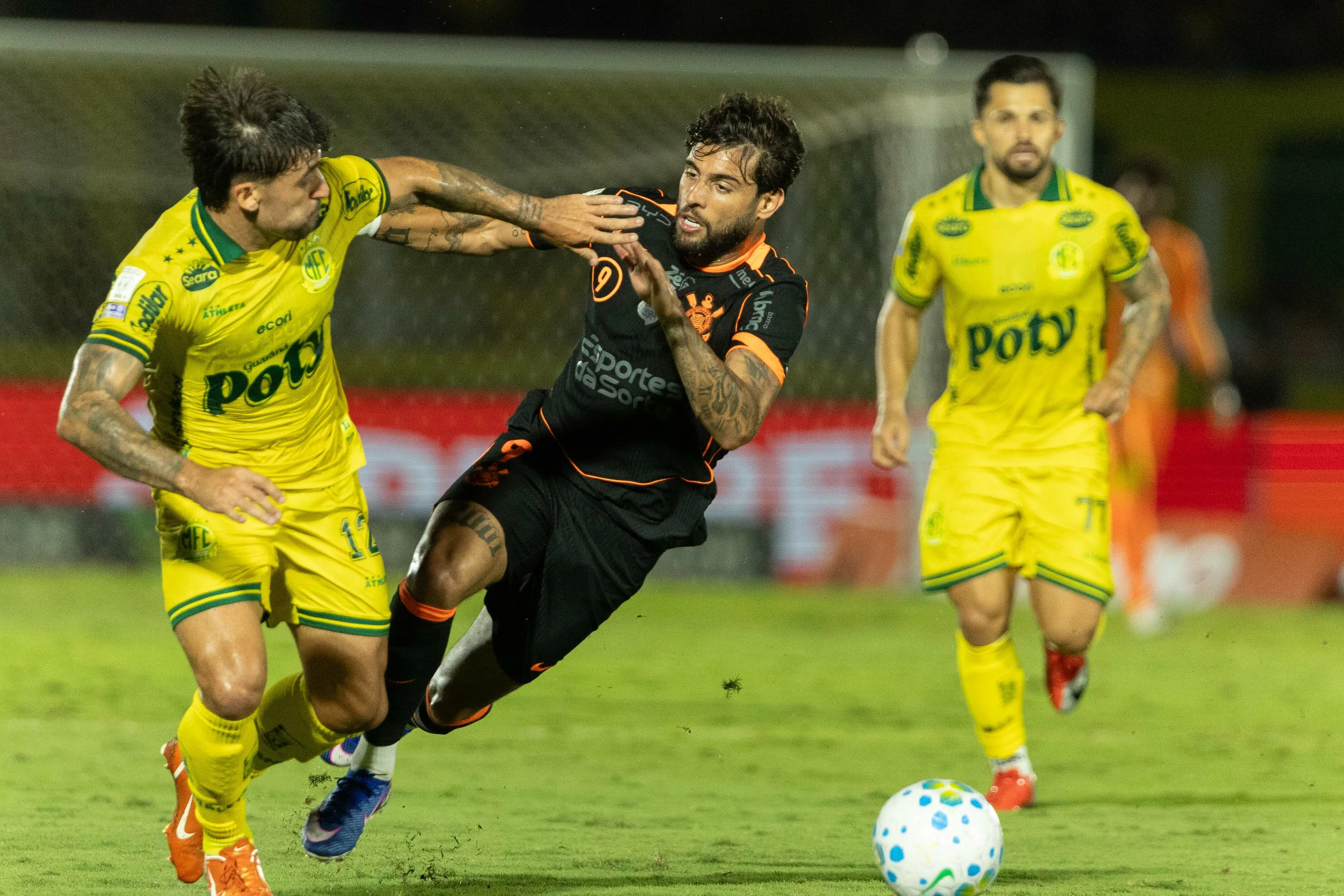 Mirassol x Corinthians. Foto: Joisel Amaral/AGIF