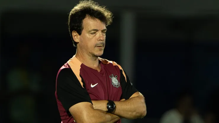 Fernando Diniz Silva técnico do Corinthians. Foto: Joisel Amaral/AGIF