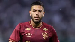 Nonato jogador do Fluminense durante partida contra o Palmeiras no estadio Arena Allianz Parque pelo campeonato Brasileiro A 2025.