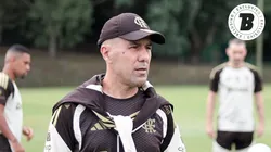 Leonardo Jardim técnico do Flamengo durante treinamento no Ninho do Urubu