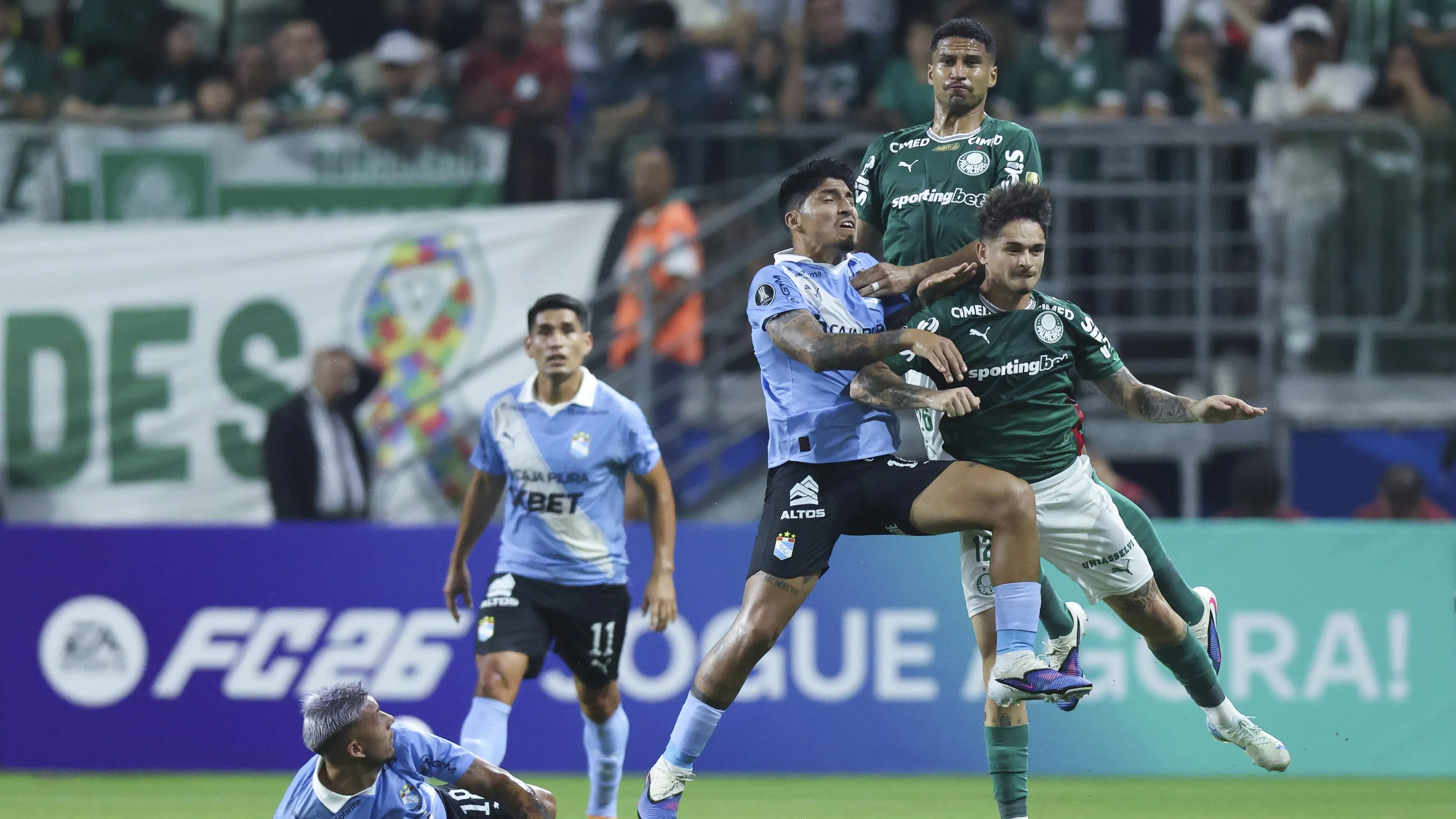 Sporting Cristal x Palmeiras. (Photo by Alexandre Schneider/Getty Images)