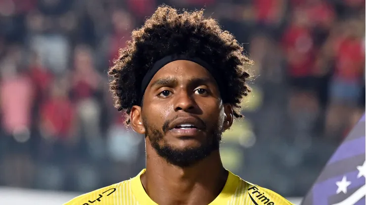 Hugo Souza no Corinthians. Foto: Walmir Cirne/AGIF