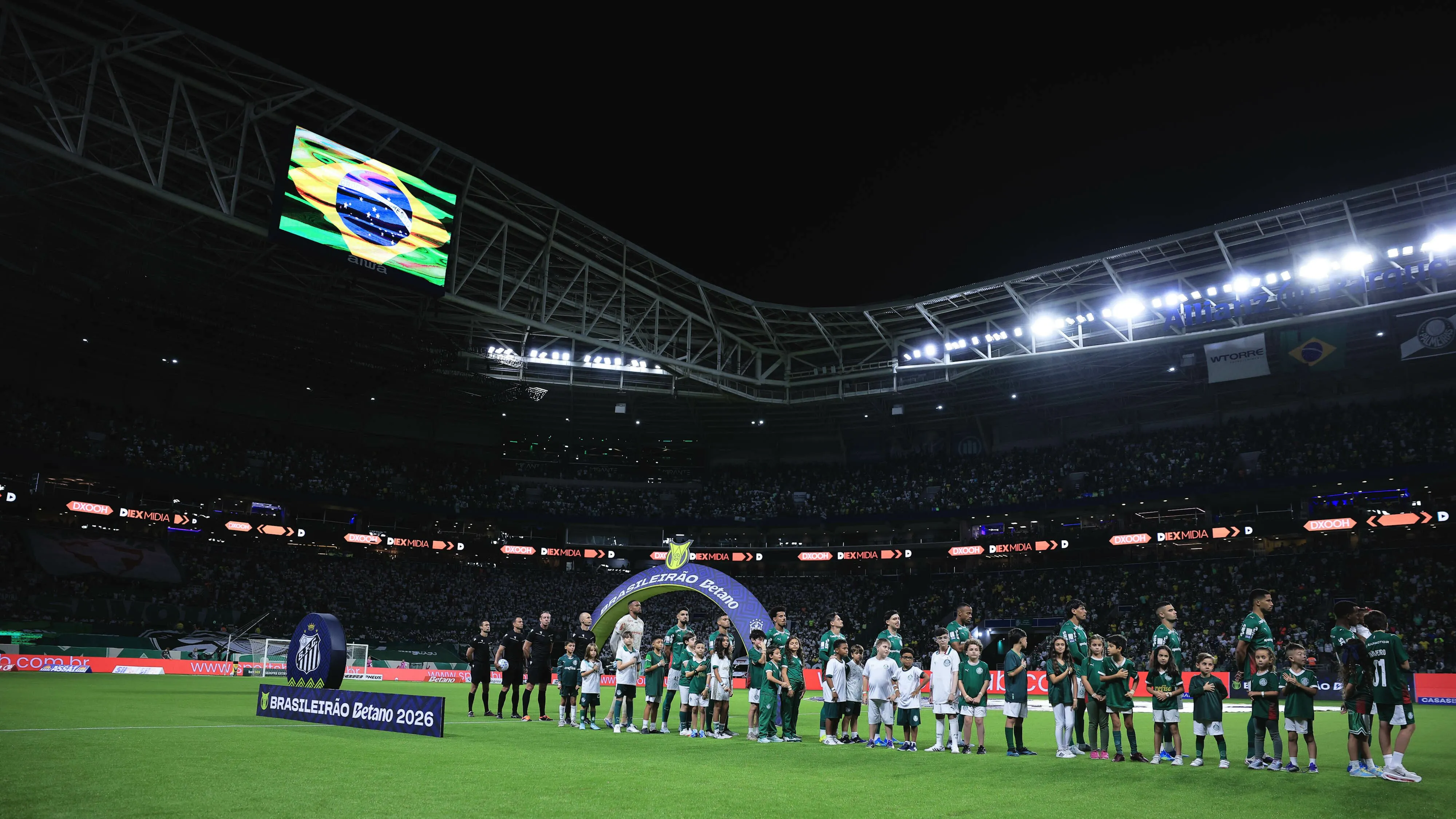 Último jogo do Palmeiras no Allianz Parque. Foto: Ettore Chiereguini/AGIF
