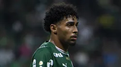 Luighi jogador do Palmeiras durante partida contra o Jacuipense no estadio Arena Allianz Parque pelo campeonato Copa Do Brasil 2026. Foto: Anderson Romao/AGIF