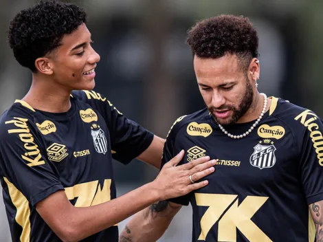 Neymar e Robinho Jr. esfriam polêmica e jantam juntos