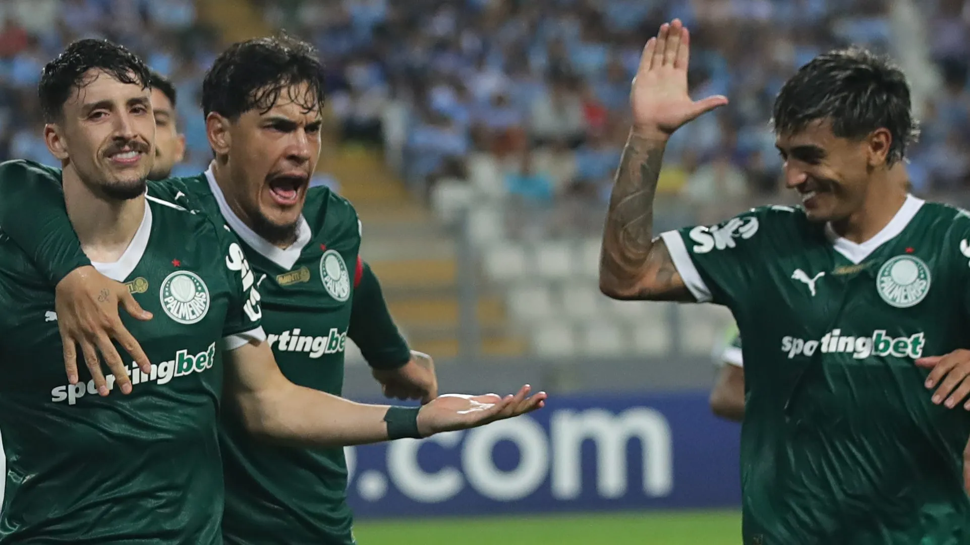 Jogadores do Palmeiras