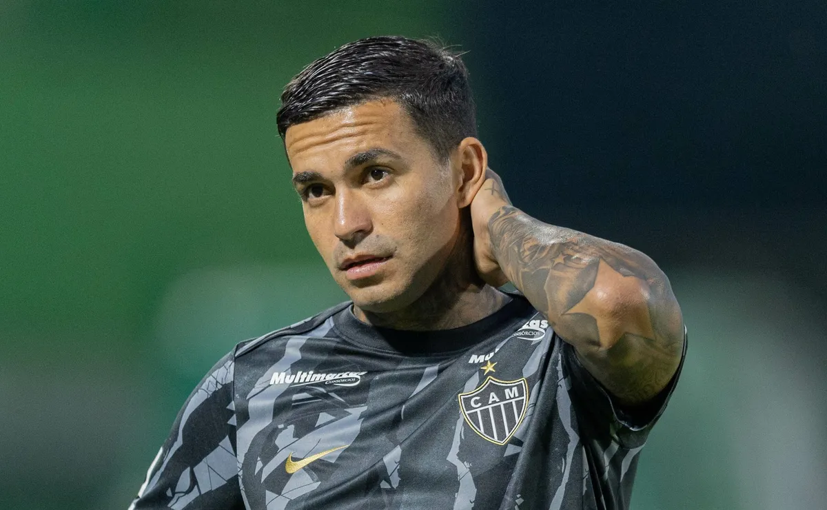 Dudu, ex-Palmeiras, perde espaço no Atlético-MG e pode sair
