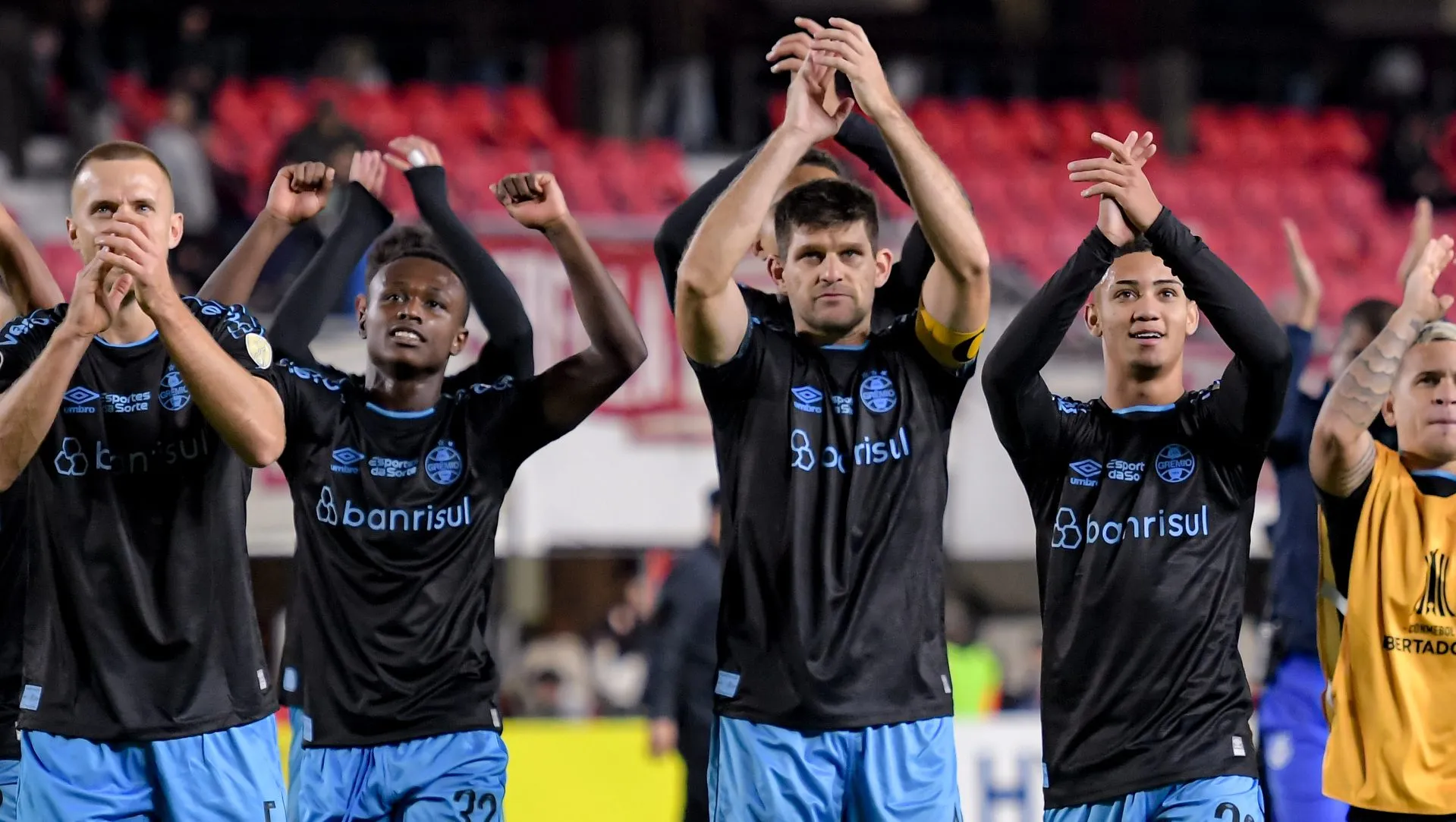 Jogadores do Grêmio