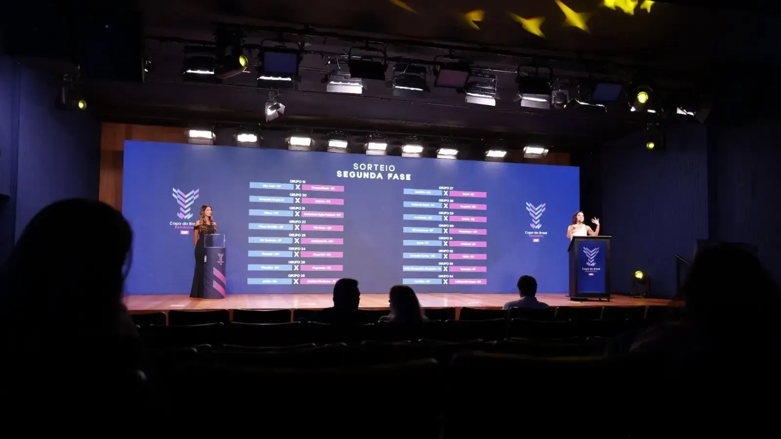 Sorteio da segunda fase da Copa do Brasil Feminina 2026