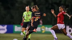 Serrana autora do primeiro gol das São Paulinas. Foto: Will Anacleto