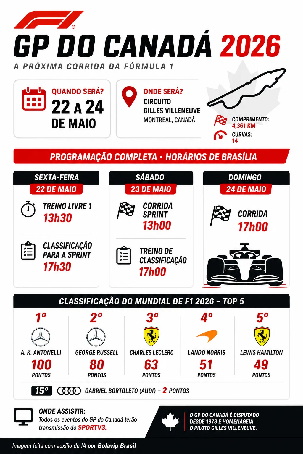Infográfico sobre o tema da matéria – Foto: gerada com auxílio de IA pelo Bolavip Brasil