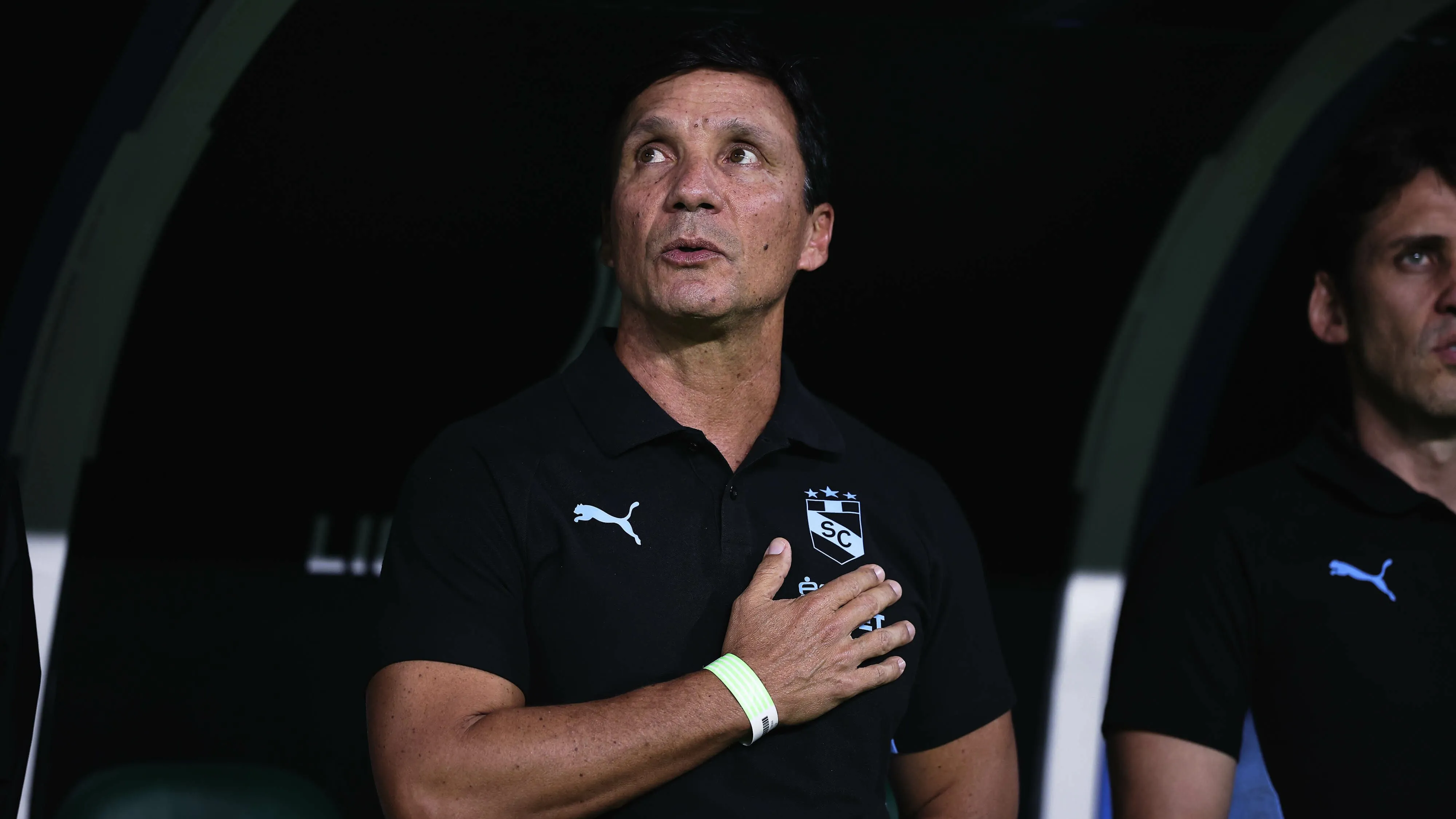 Brasileiro no comando: Zé Ricardo é o treinador do Sporting Cristal Foto: Ettore Chiereguini/AGIF