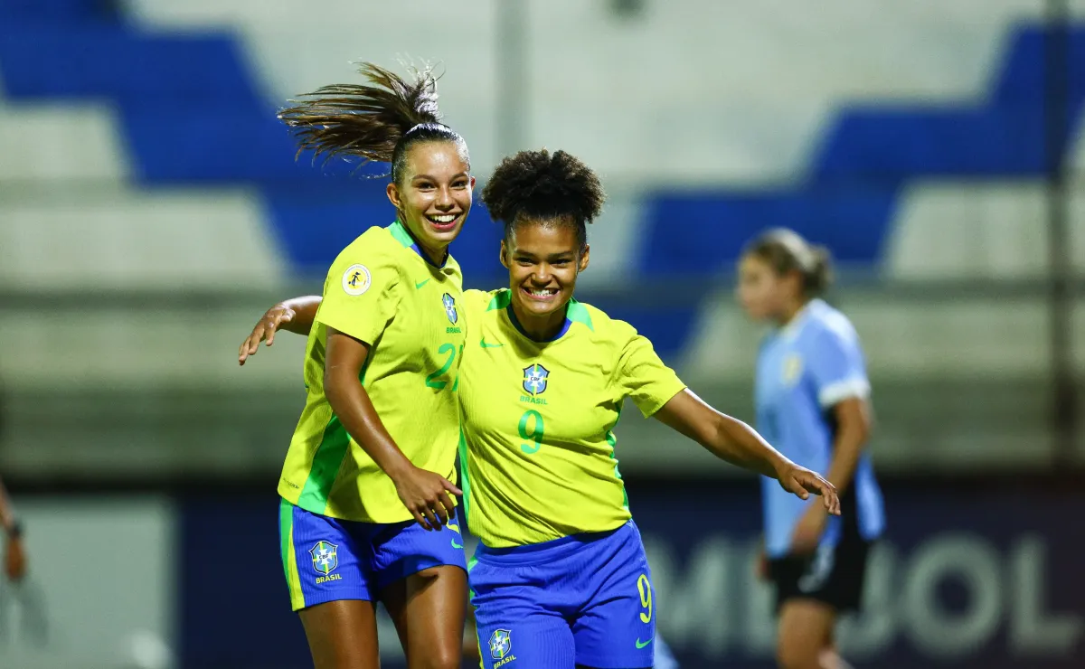 Seleção Brasileira chega à semifinal do Sul-Americano Feminino Sub-17 com 100% de aproveitamento