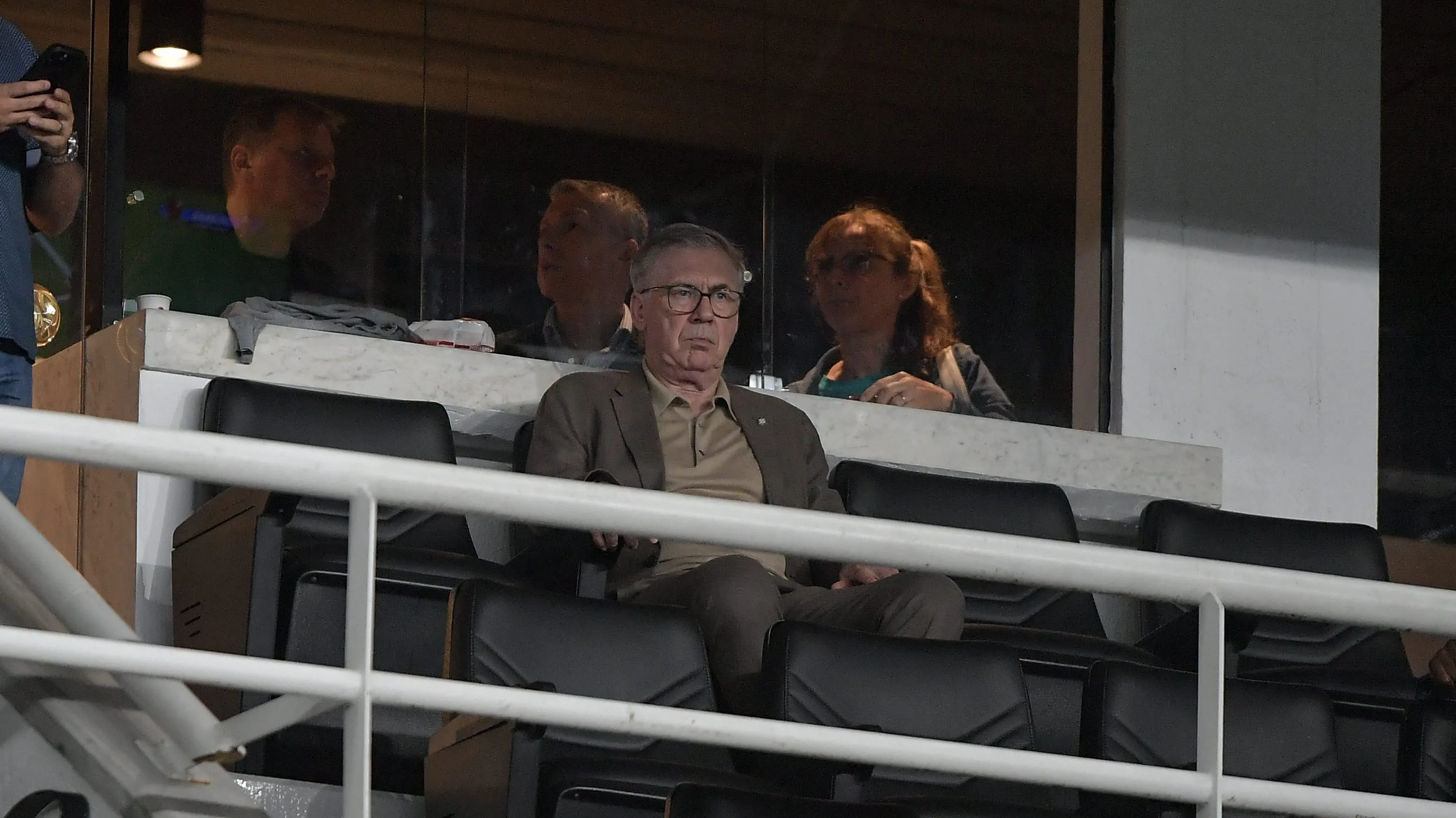 Ancelotti vem acompanhando alguns jogos in loco - Foto: Thiago Ribeiro/AGIF.
