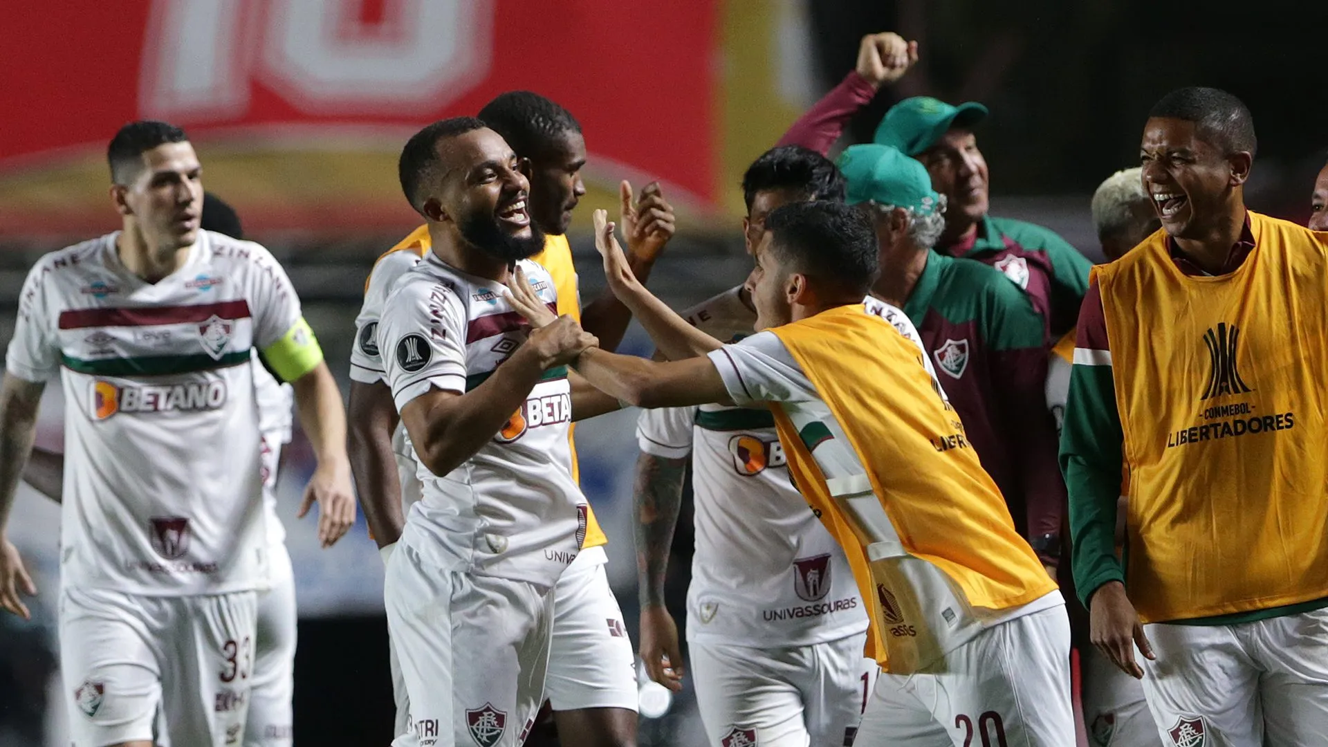 Jogadores do Fluminense
