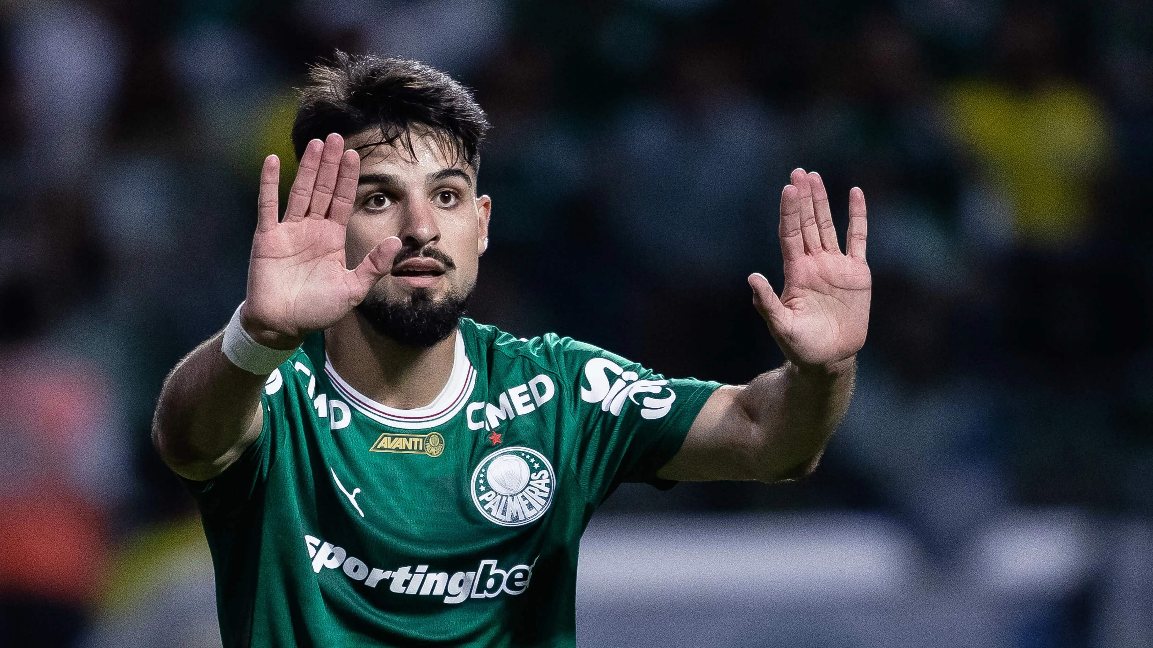 Flaco López, atacante do Palmeiras