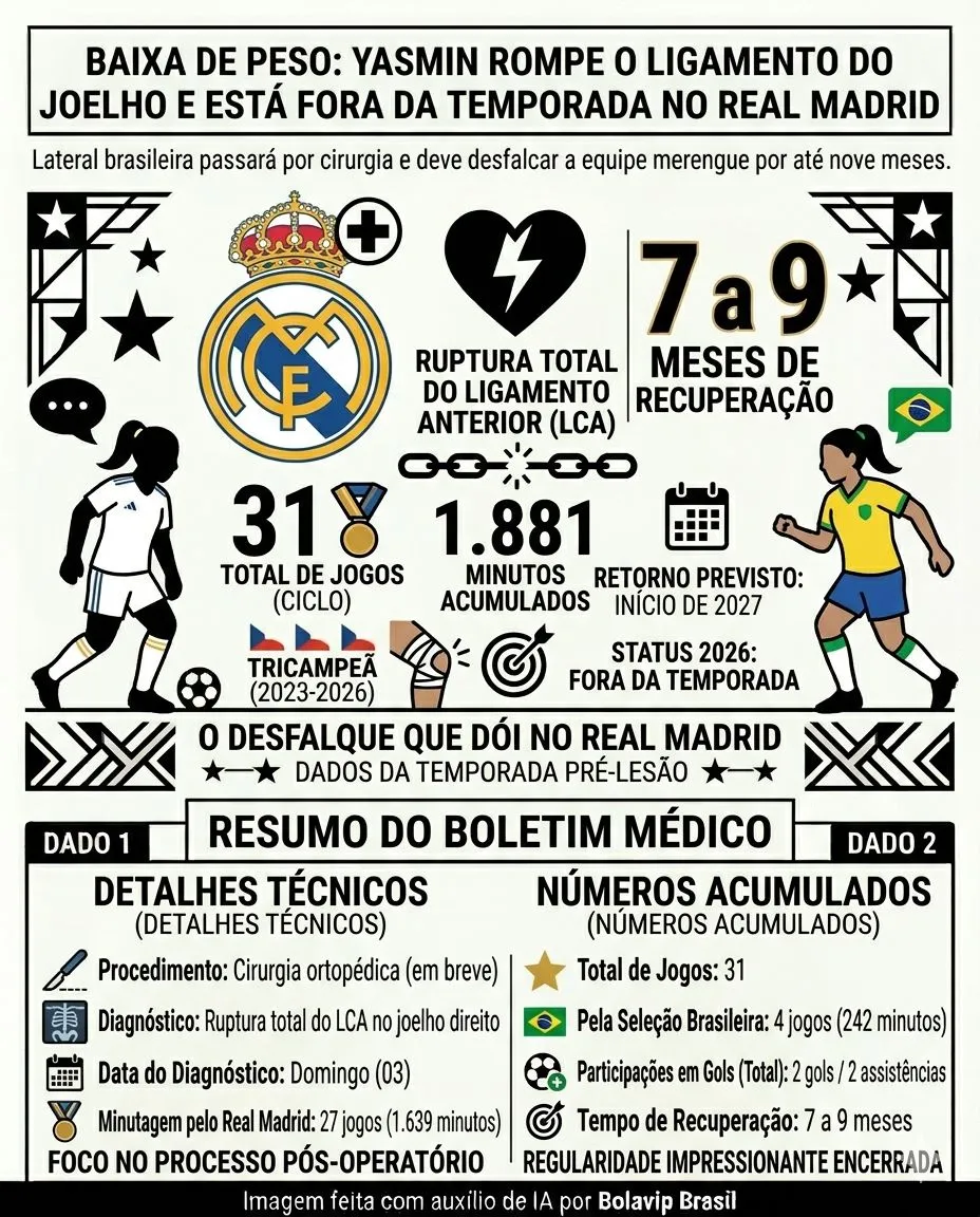 Infográfico gerado por AI/Bolavip Brasil