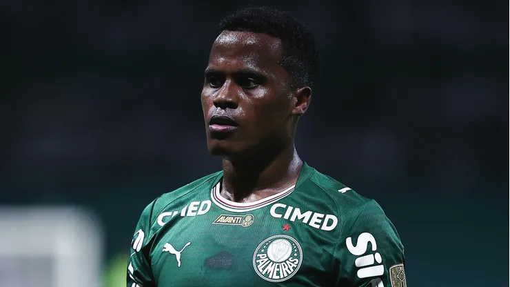 Jhon Arias, meia colombiano do Palmeiras - Foto: Ettore Chiereguini/AGIF